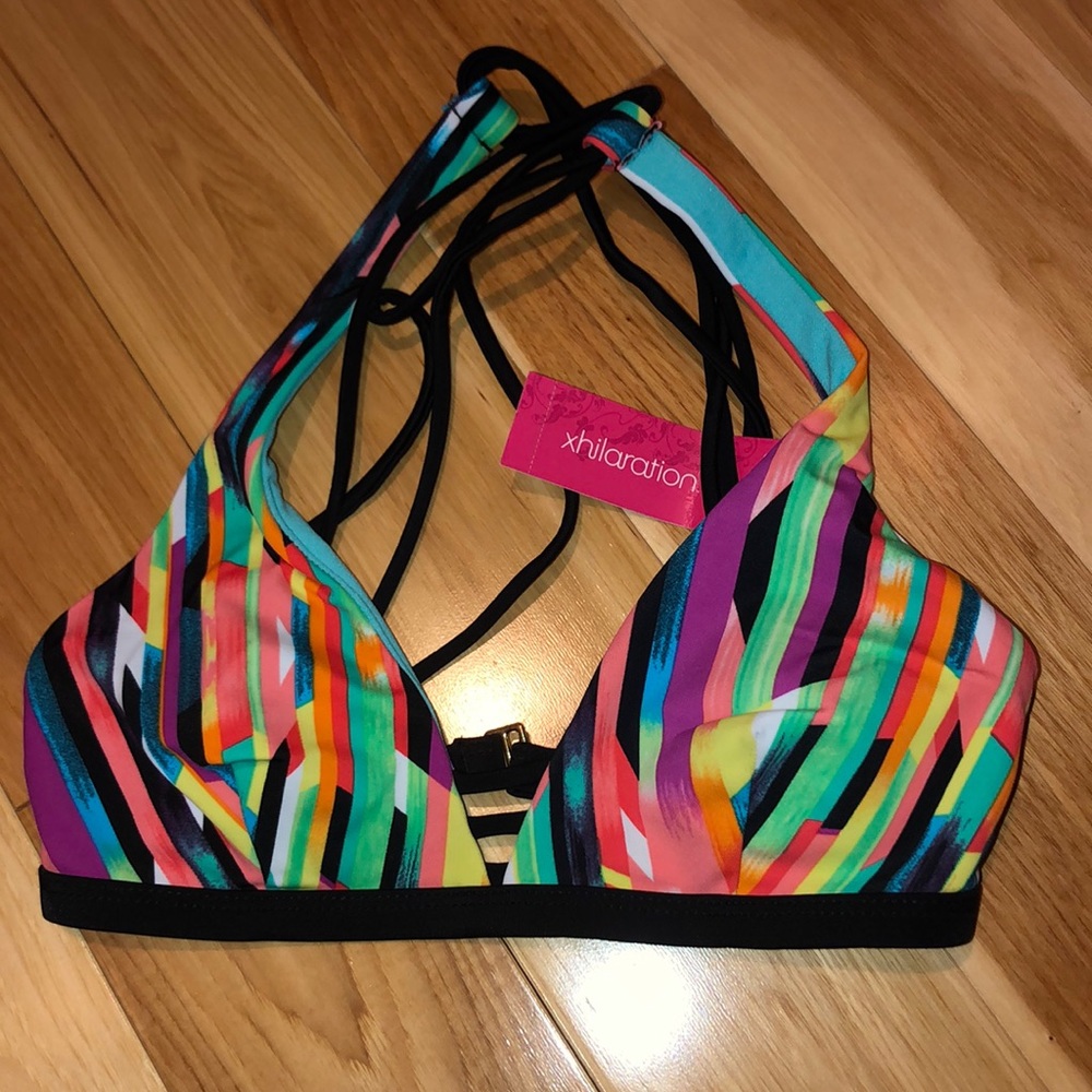 strappy swimsuit